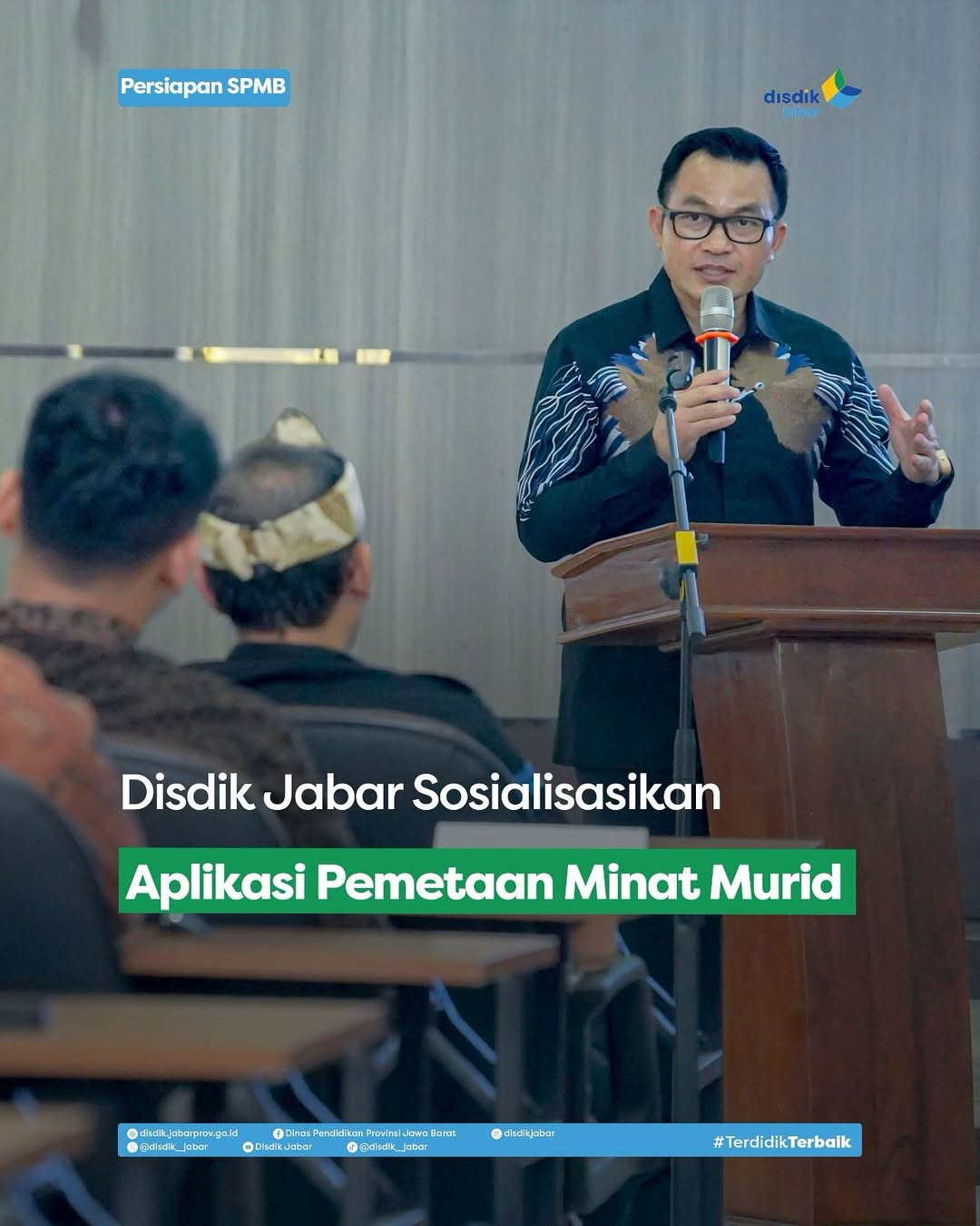Sosialisasi Aplikasi Pemetaan Minat Murid Disdik Jabar